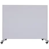 Ivol Mobiele scheidingswand - Akoestisch paneel/whiteboard - 160x120 cm - L