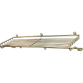 Maze Shoe Shelf L messing