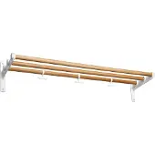 Essem Design Nostalgi hoeden-/schoenenplank eiken-wit