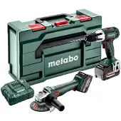 Metabo Accu Combo Set 18V SB 18 LT + W 18 Q