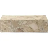 Audo Copenhagen Plinth Low Tafel Kunis Breccia