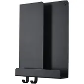 Muuto Folded Shelves Plank Black | 29.5 x 40 cm