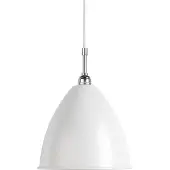 Gubi Bestlite BL9M hanglamp mat wit-chroom