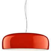 Flos Design hanglamp SMITHFIELD S, dimbaar, rood, Woon-/ Eetkamer, Aluminium, Design, hanglamp