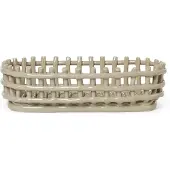 Ferm Living Ceramic Mand Ovaal - Manden Keramiek Cashmere - 1104264539