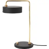 Made By Hand Petite Machine Tafellamp - Tafellampen Messing Deep Black - PMT 021DB