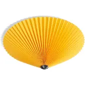 HAY Matin flush mount plafondlamp Ø50 cm Yellow shade