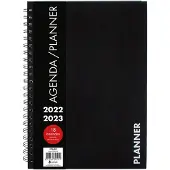 Coppens Planner spiraal Black 29x21cm
