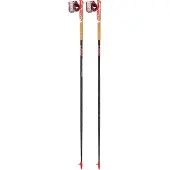 LEKI Trailrunning stok Vertical K View Carbon/White/Neon Red - 120 cm