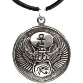 EtNox Zilveren hanger Egyptische trilogie (K5451)