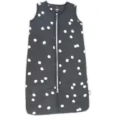 Briljant Baby Winterslaapzak Katoen Spots - antraciet 70cm