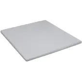 Cinderella Weekend Hoeslaken - Topper - Katoen - 180x200 cm - tot 15 cm - Lichtgrijs