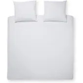 Papillon Dekbedovertrek Mendoza Wit Percal-140 x 200 / 220 cm | 1-Persoons