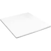 Cinderella Sundays Topper - Hoeslaken - 100% Katoen-Satijn - 2 Persoons - 160x210 cm - tot 15 cm - Wit