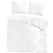 Papillon Dekbedovertrek Helsinki Wit Katoen-200 x 200 / 220 cm | 2-Persoons