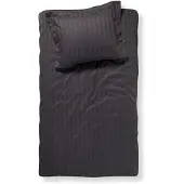 Damai Dekbedovertrek Linea Graphite Satijn-140 x 200 / 220 cm | 1-Persoons