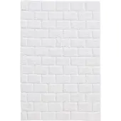 Seahorse Badmat Metro White-60 x 90 cm