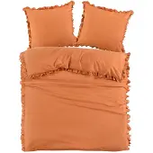 Papillon Dekbedovertrek Katoen Deauville - brown 240x200/220cm