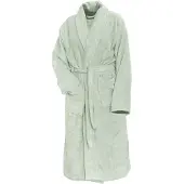 Linnick Pure Badjas Velours - soft green - XL
