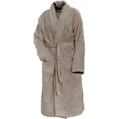 Linnick Pure Badjas Velours - taupe - M