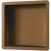 Brauer Inbouwnis Box Met Flens 30x30cm Roestvrijstaal Koper