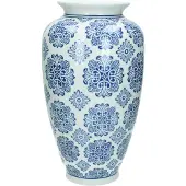 HD Living Vaas 0340 Blue 18 x 18 x 36 cm