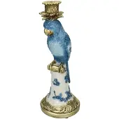 HD Living Kandelaar Bird Blue 14 x 14 x 35,5 cm