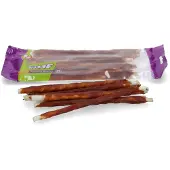 Braaaf 10x Hondensnack Rol Sticks Eend 25 cm 240 gr
