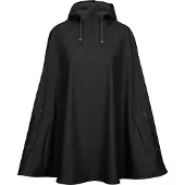 Ralka Regenponcho Senior - Sizzle - Zwart - S/M