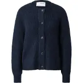 Selected Gebreid vest 'Lulu' marine