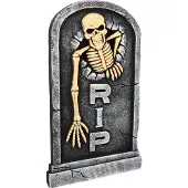 Boland Grafsteen Skelet 'RIP' 56x33 cm