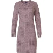 Pastunette Dames Nachthemd Graphic Mauve maat 36