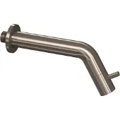 Ink Fonteinkraan - 18cm - inbouw - inkortbaar - messing nikkel geborsteld 9902312