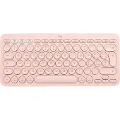 Logitech K380, toetsenbord voor meerdere apparaten, compact, draadloos, Bluetooth, QWERTY-indeling, roze kleur