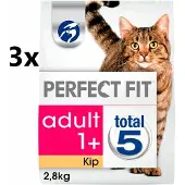 Perfect Fit - Kattenvoer - Adult Kip - 3x2,8kg