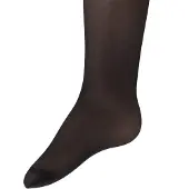 Ewers - Glanspanty kinderen - 40 DEN - zwart effen - 98/104