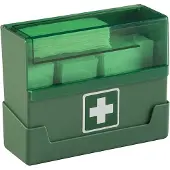 Medicalcorner24 Pleisterdispenser - Pleisterautomaat met wandbeugel en bevestigingsmateriaal