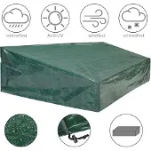 Kingsleeve Tuinmeubelhoes Groen 197x68x32/62cm