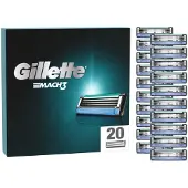 Gillette Mach-3 Scheermesjes - 20 Stuks