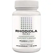 Pharmanutrics RHODIOLA 600 60V-caps - Energie - Focus -Natuurlijke Rhodiola - Voedingssupplement