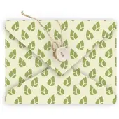 Pebbly 1 piece beeswax Wrap with button xl - 43 x 58,5 cm