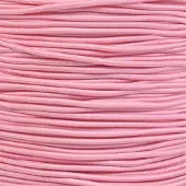 ABC-led 3mm Elastisch Touw - Roze - 50 meter op rol