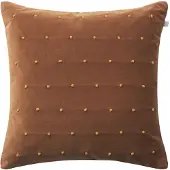 Chhatwal & Jonsson Roma kussenhoes 50x50 cm Cognac-masala yellow