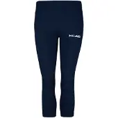 Head Tennisbroek Women Performance 3/4 Dark Blue-S
