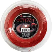Solinco Outlast 16l 200 M Tennis Reel String Rood 1.25 mm