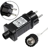 Monzana Lichtketting Kerstmis ijspegel 40 LED's 10,4m