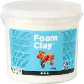 Packlinq Foam Clay. Wit. 560 Gr/ 1 Emmer