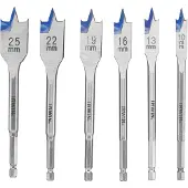 Irwin Tools Blue Groove Speedboor 4x, 6-delige set: 10/13/16/19/22/25 mm - 10502826
