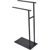 Jax Design Handdoekenhouder Yin | Jax Design metaal zwart 24x43x85 cm handdoekenhouders | NADUVI