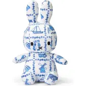Bon Ton Toys Nijntje - All Over Delfts Blauw - 23 cm - 9"